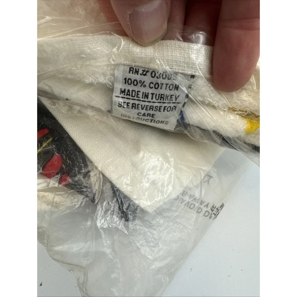 TWO 90's Marlboro Mountains Phillip Morris Towels Cotton‎ NEW Sealed Turkey